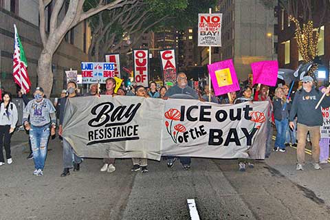 Emergency Rallies Organized Across the Bay Area in Response to ICE Threat
